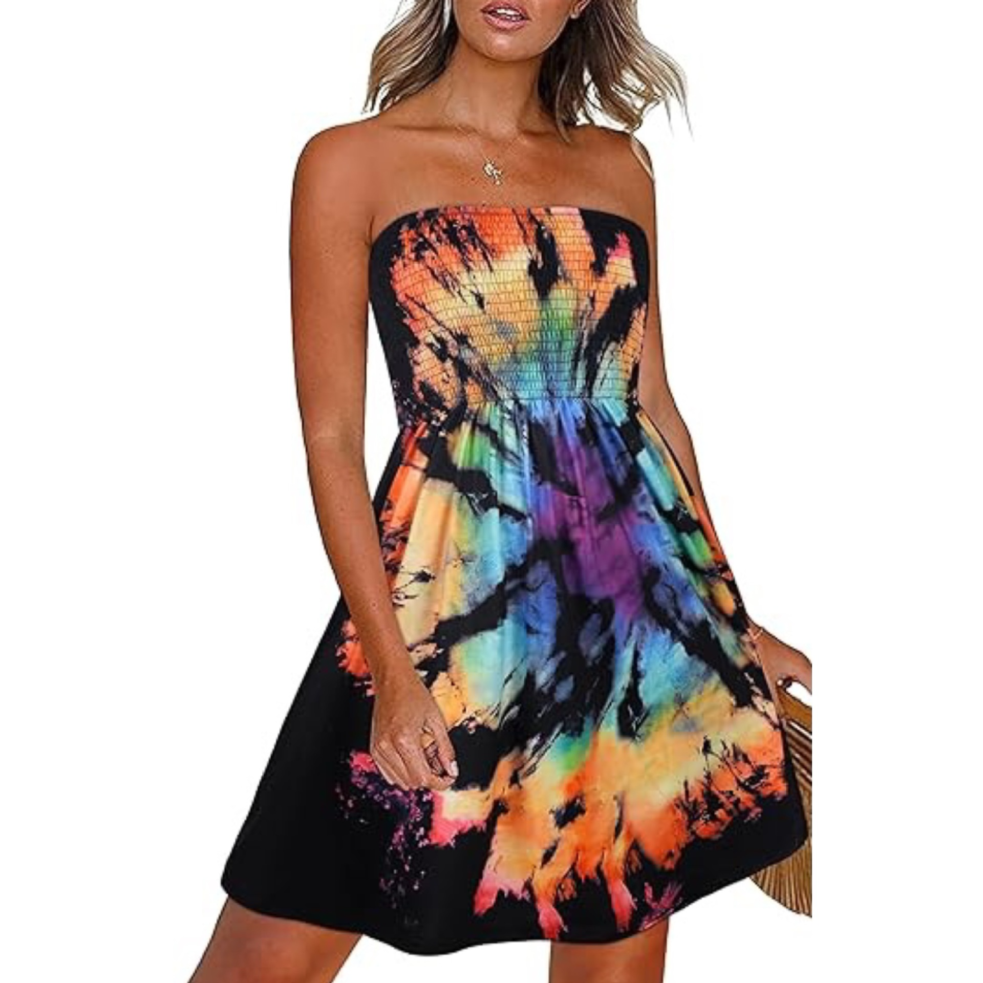 👗 SunMuse™ Backless Floral Summer Dress