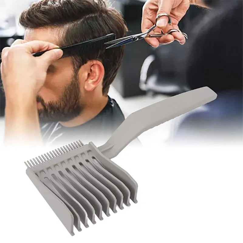 🔥 The Ultimate Oil Head Trim Comb – For Sharp, Stylish & Professional Haircuts! 🔥(2pcs)