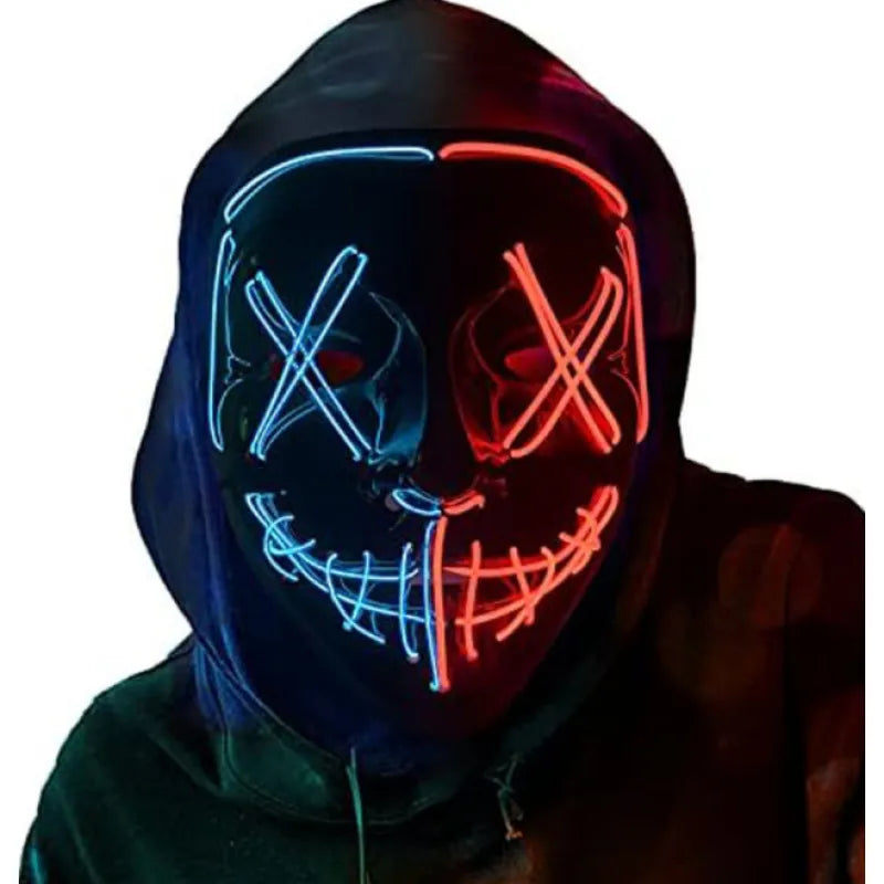 GlowGrimace | Light Up Any Party with a Stunning LED Mask