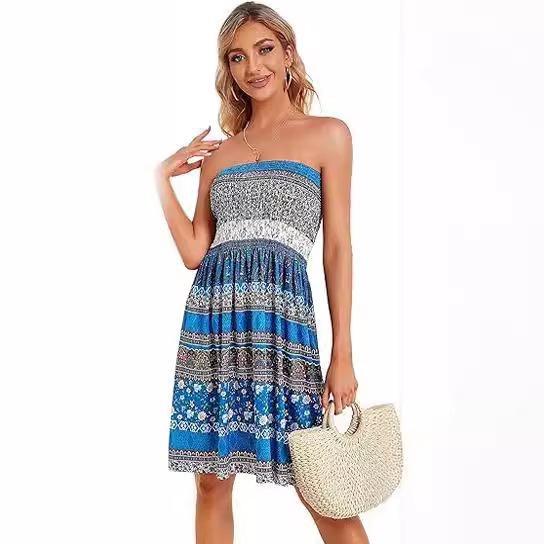 👗 SunMuse™ Backless Floral Summer Dress