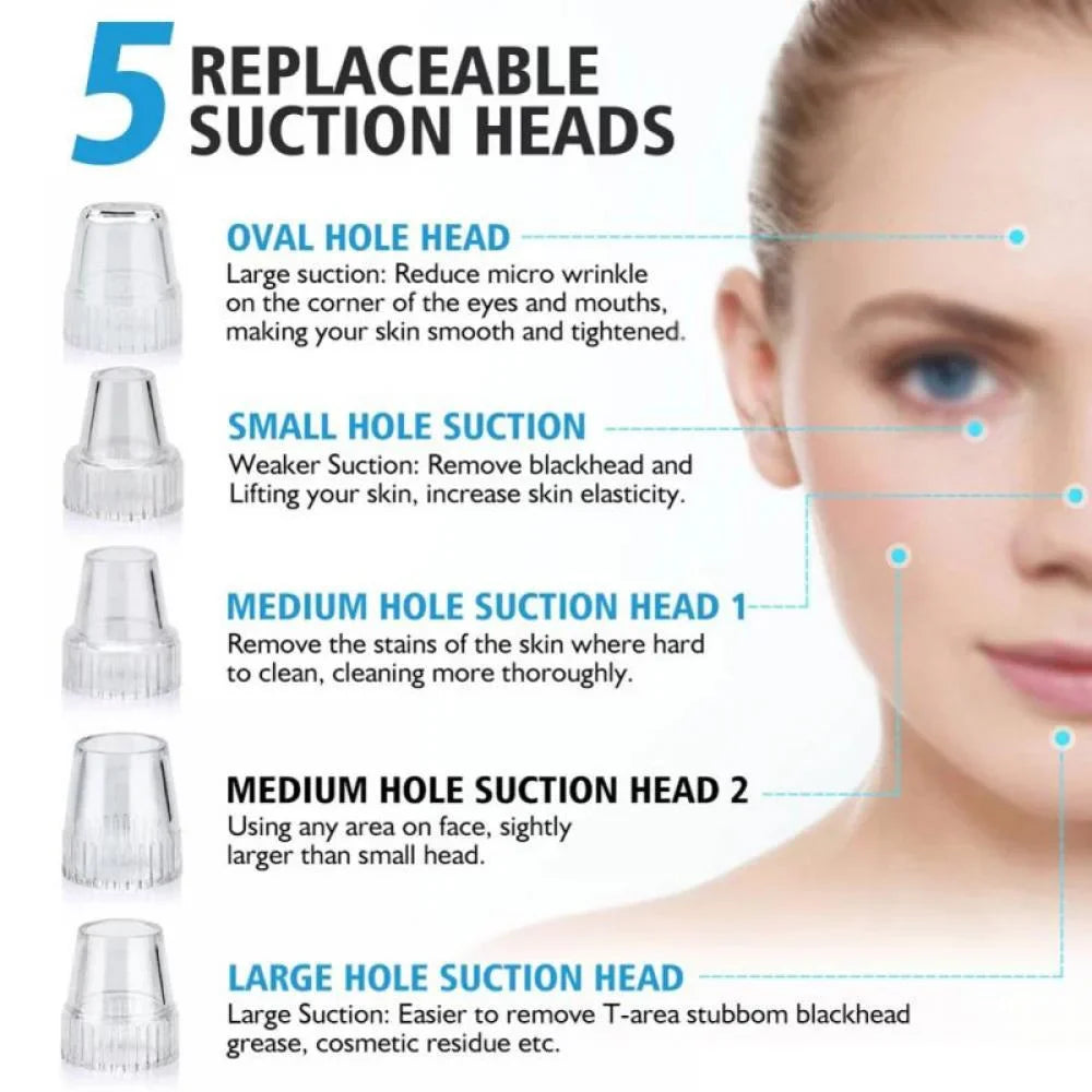 🌟 Electric Blackhead Remover – Instantly Clear Your Skin! 🌟