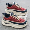 StrideFlex™ Men's Leather Platform Cool Shoes