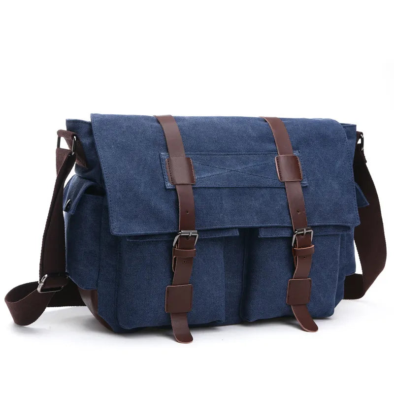 BagForce™ UrbanTactical - Messenger Military Canvas Crossbody Laptop Work Bag
