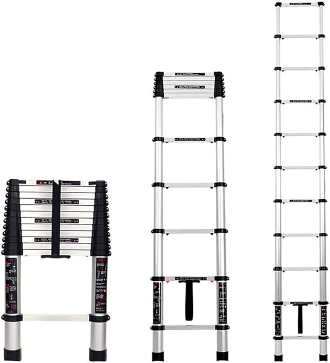 🔥 The Ultimate Telescopic Ladder – Safe, Strong & Space-Saving! 🔥