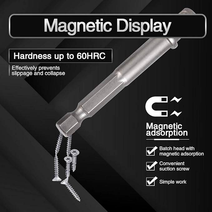 🔥 The Ultimate Magnetic Hex Screwdriver Set – Built for Power & Precision! 🔥