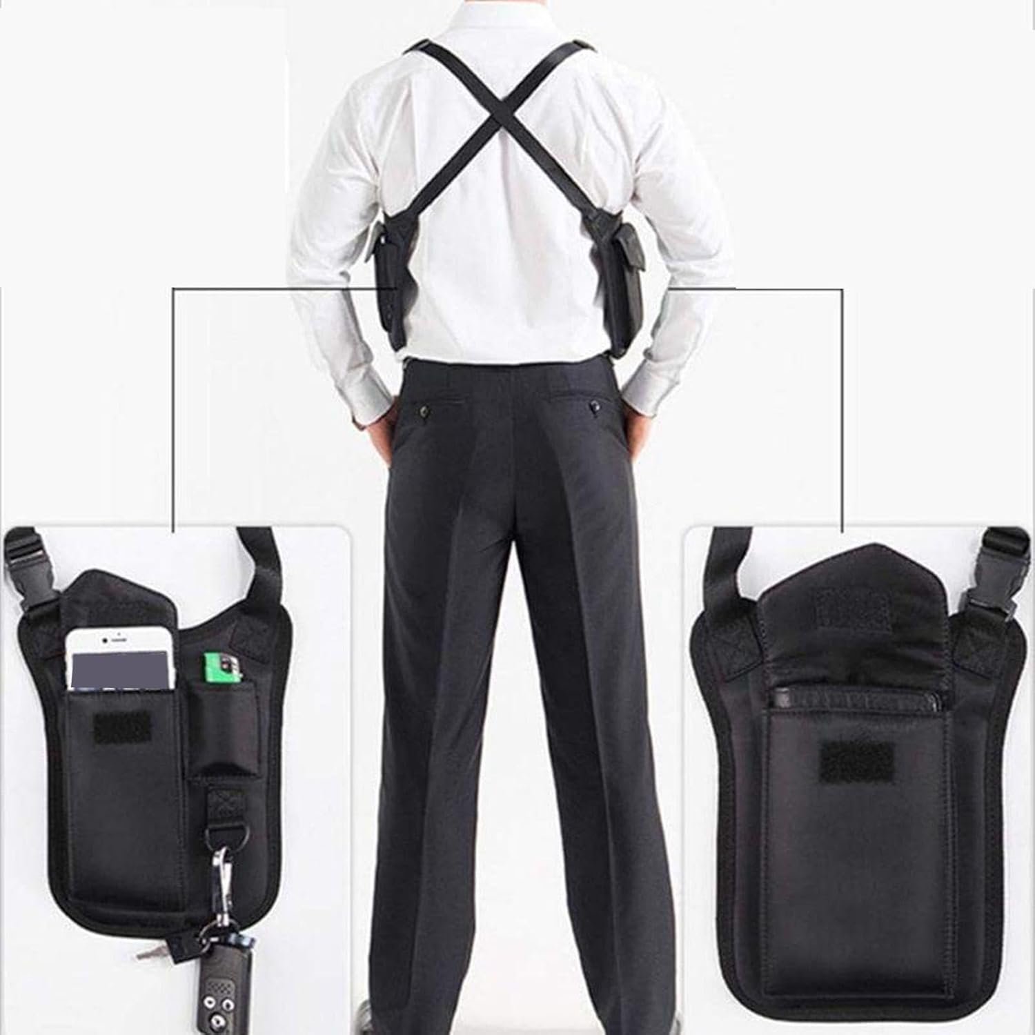 🔒 Anti-Theft Hidden Underarm Strap Wallet Holster – Keep Your Valuables Safe & Secure! 🔒