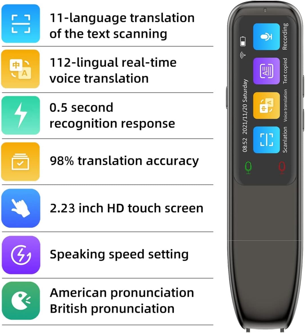 📚 The Smart Talking Pen – Instantly Translates & Teaches English! 🎤✨