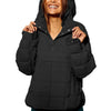 FlexiHood™ Solid Color Hooded Cotton Jacket