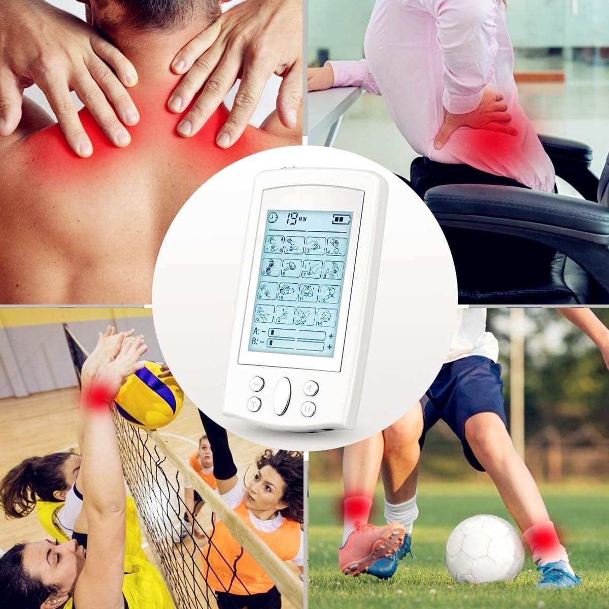 PulseRelief™ Acupuncture Pulse Massager Device