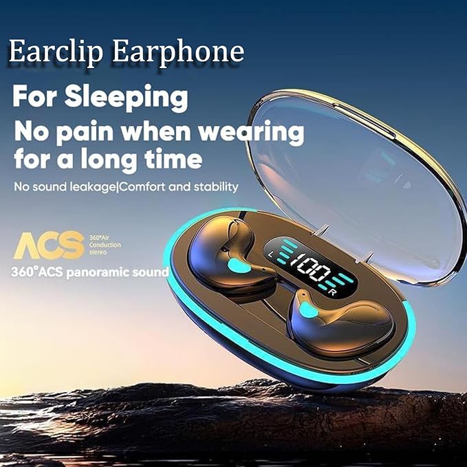 🎧 Sleep Bluetooth Headset – The Ultimate Comfort for Side Sleepers! 🎧