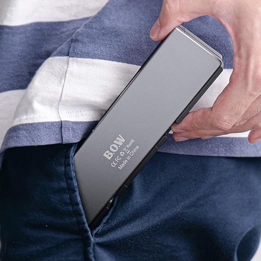 🚀 The Ultimate Mini Bluetooth Folding Keyboard – Work Anywhere, Anytime! 🚀
