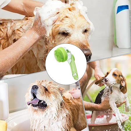 🐶 The Ultimate Pet Bathing & Massage Brush – 1+1 FREE Today Only! 🛁