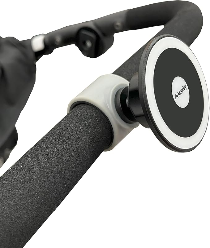 📱 The Ultimate Magnetic Stroller Phone Mount – Stay Connected & Hands-Free! 👶🚶‍♀️