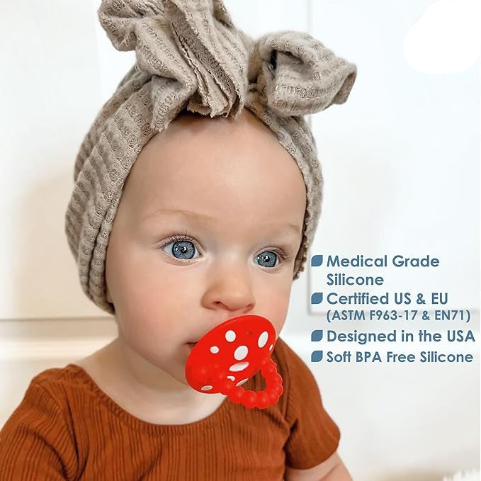 🦷 Chompy Teether – The Ultimate Soothing Teething Solution! 🦷
