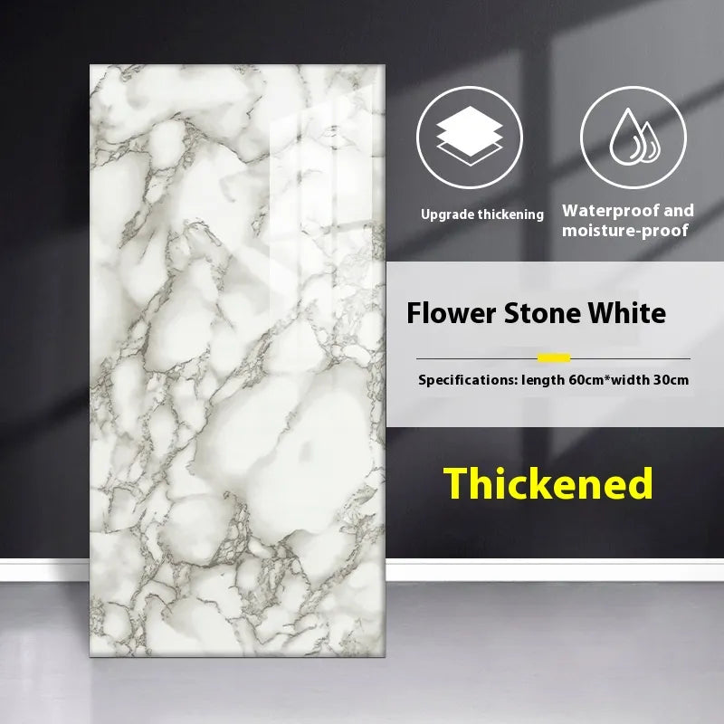 TileSticker™ MarbleGlow Self-Adhesive Waterproof Wall Tile Sticker