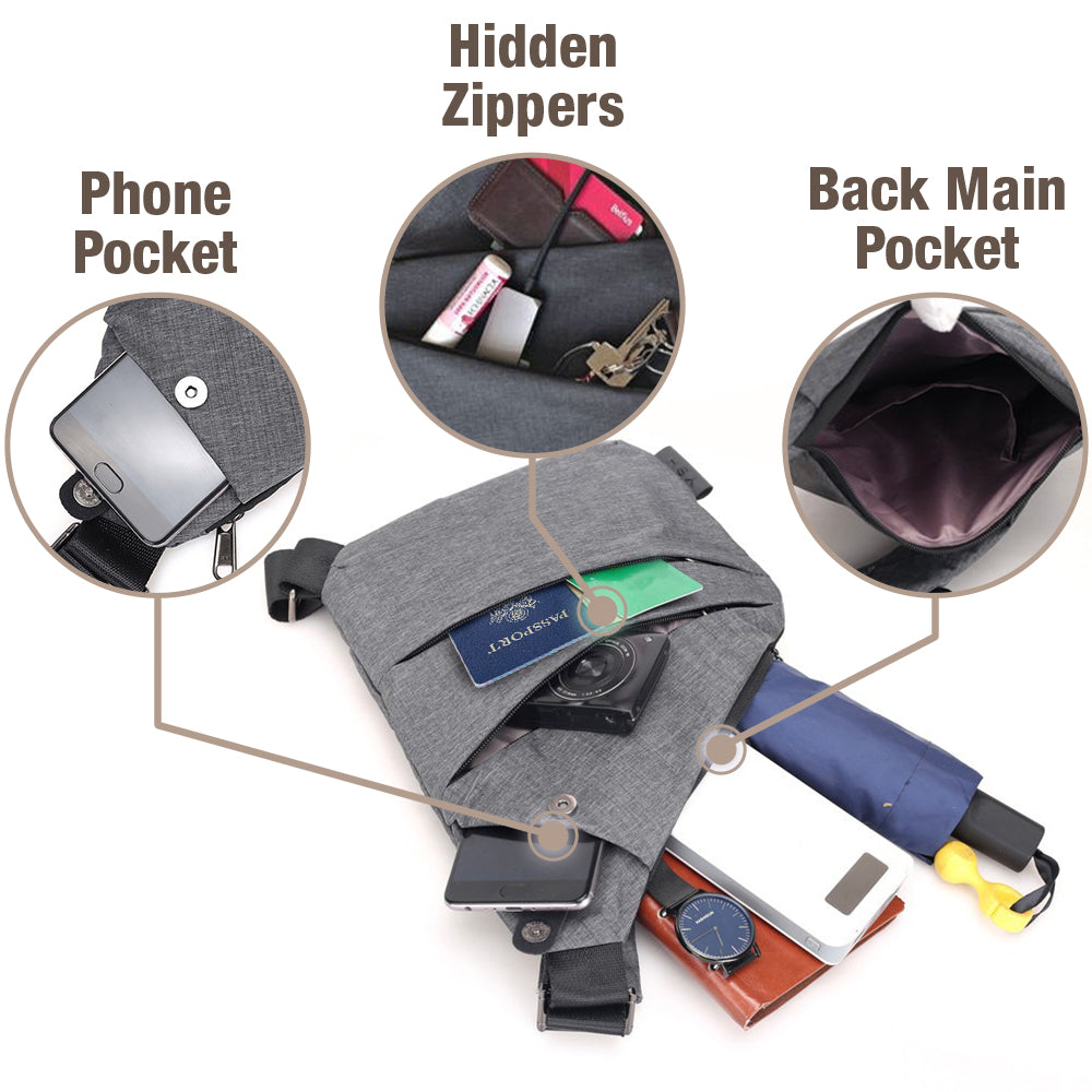 LatentGear Secure Guard Shoulder Bag