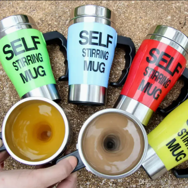 🔥Self-Stirring Magnetic Mug – The Smartest Way to Mix Your Coffee Instantly! 🔥