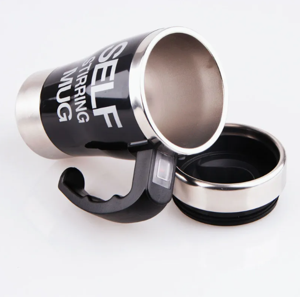 🔥Self-Stirring Magnetic Mug – The Smartest Way to Mix Your Coffee Instantly! 🔥