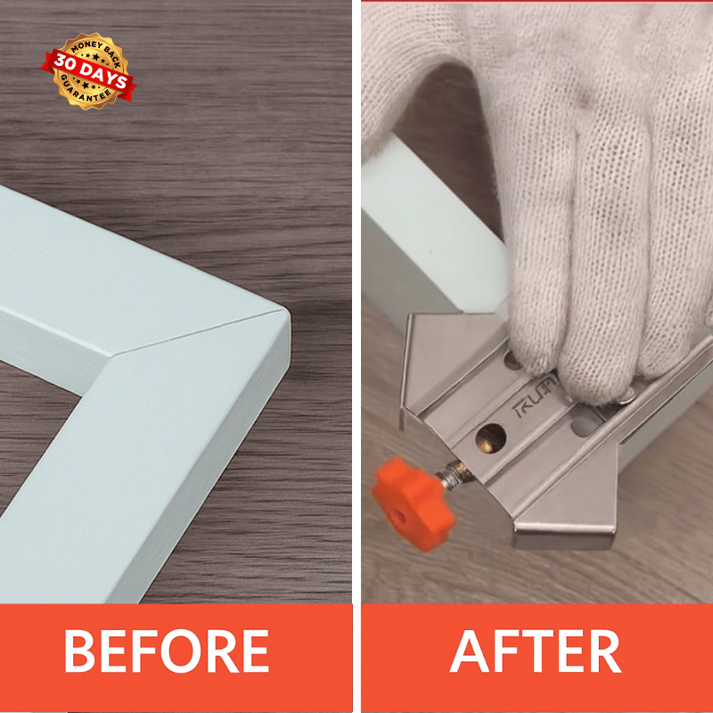 FrameFix™ Quick Angle Clamp for Woodworking & Picture Frames