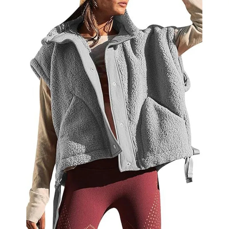 WarmVest™ Wool-Like Casual Sleeveless Vest Coat