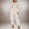CoverallStyle™ Women’s Casual Pocketed Workwear Jumpsuit