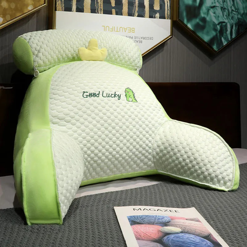 SnugNest™ Plush Backrest Support Pillow