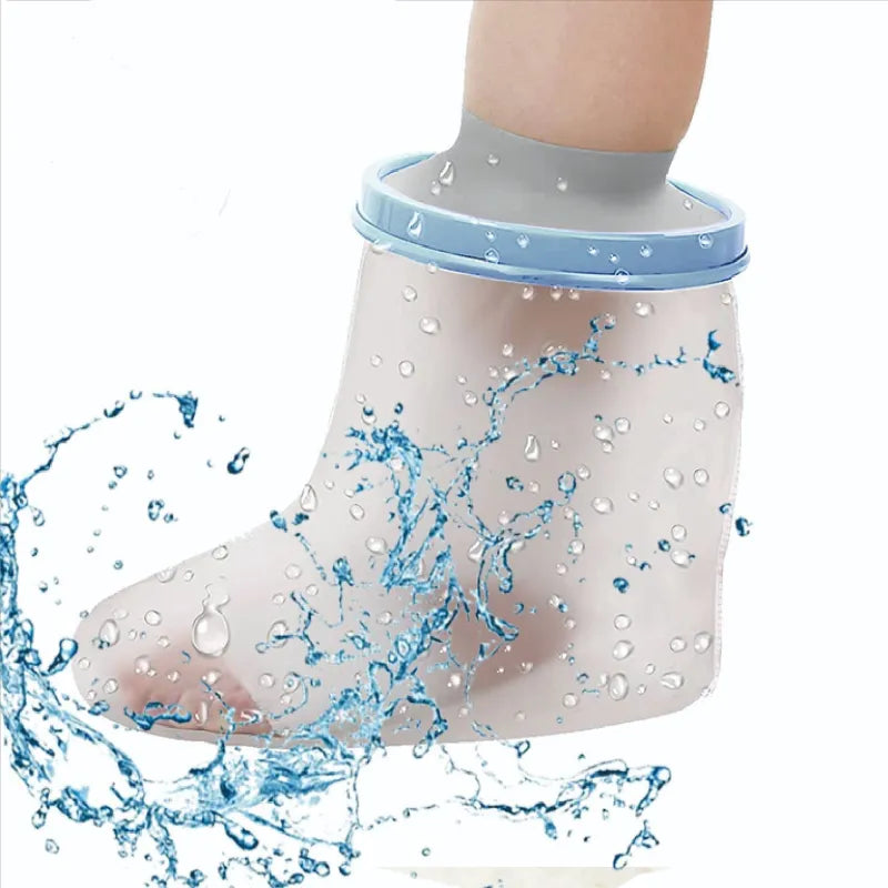 DryStep™ Waterproof Cast Cover Shower-Safe Foot & Wound Protector