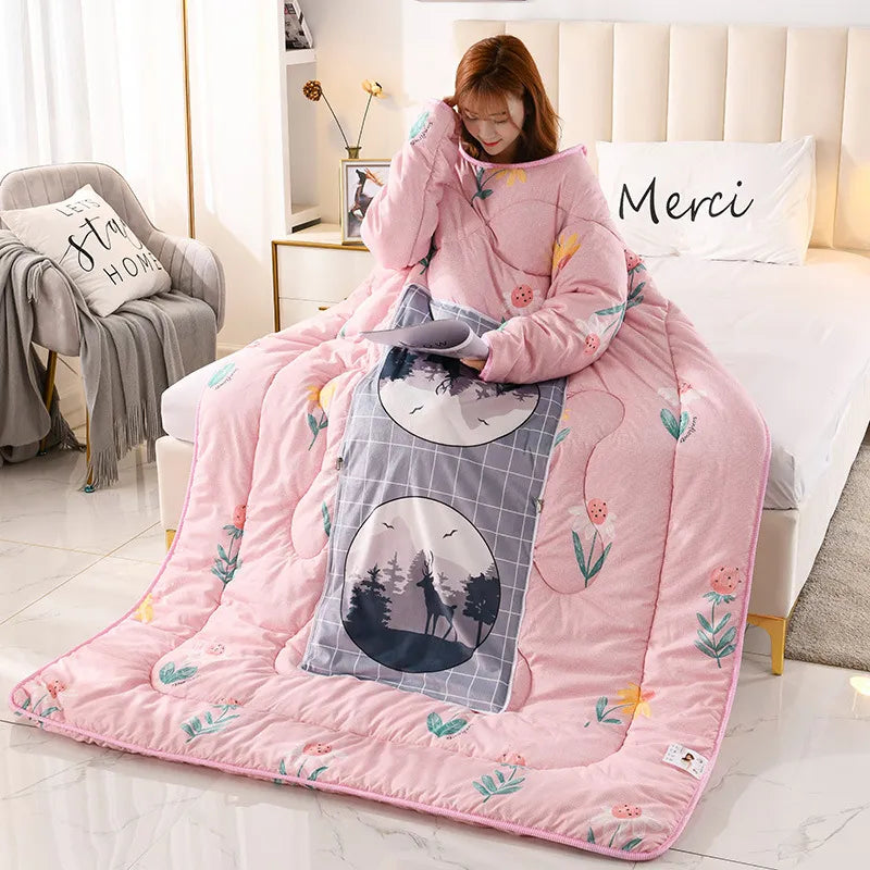 🔥 Thickened Sleeping Bag Quilt – Ultimate Winter Comfort! 🔥