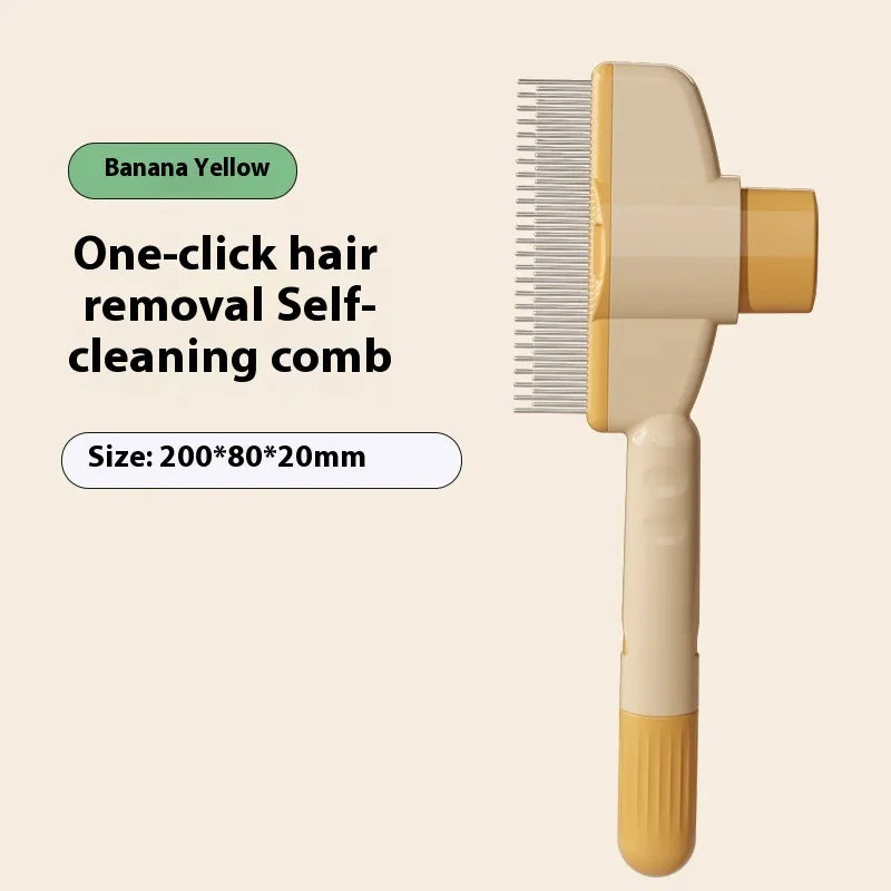 Professional Pet Comb For Dogs And Cats With Release Button