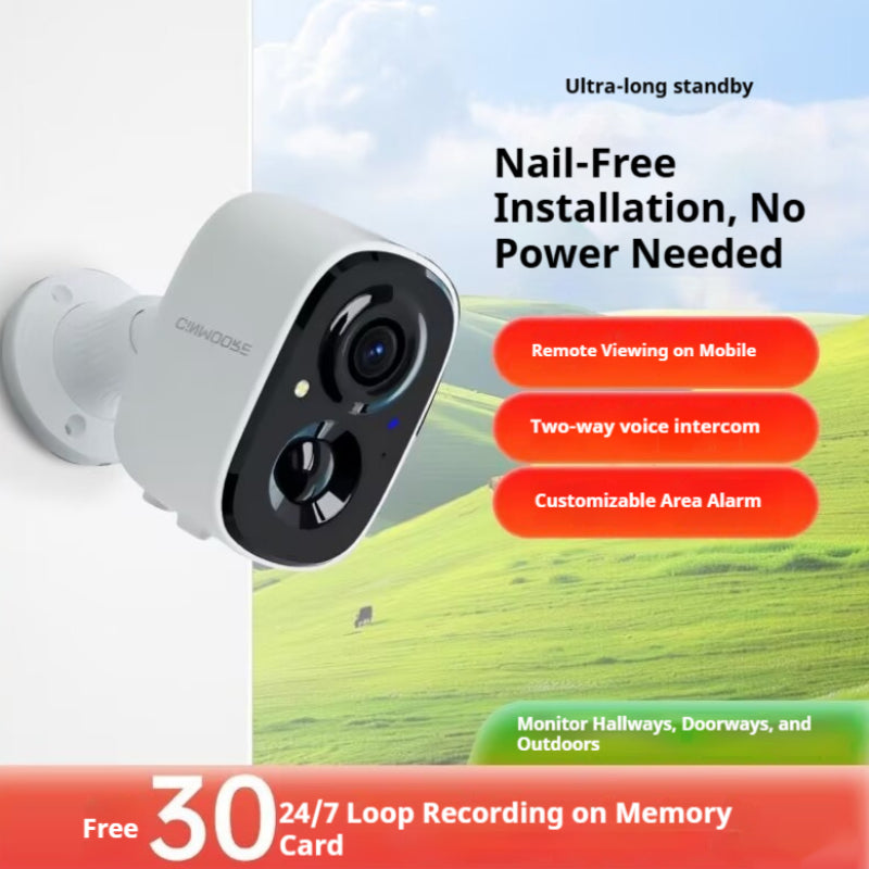 SecureCam™ NightGuard Pro - Wireless Full-Color Night Vision Security Camera