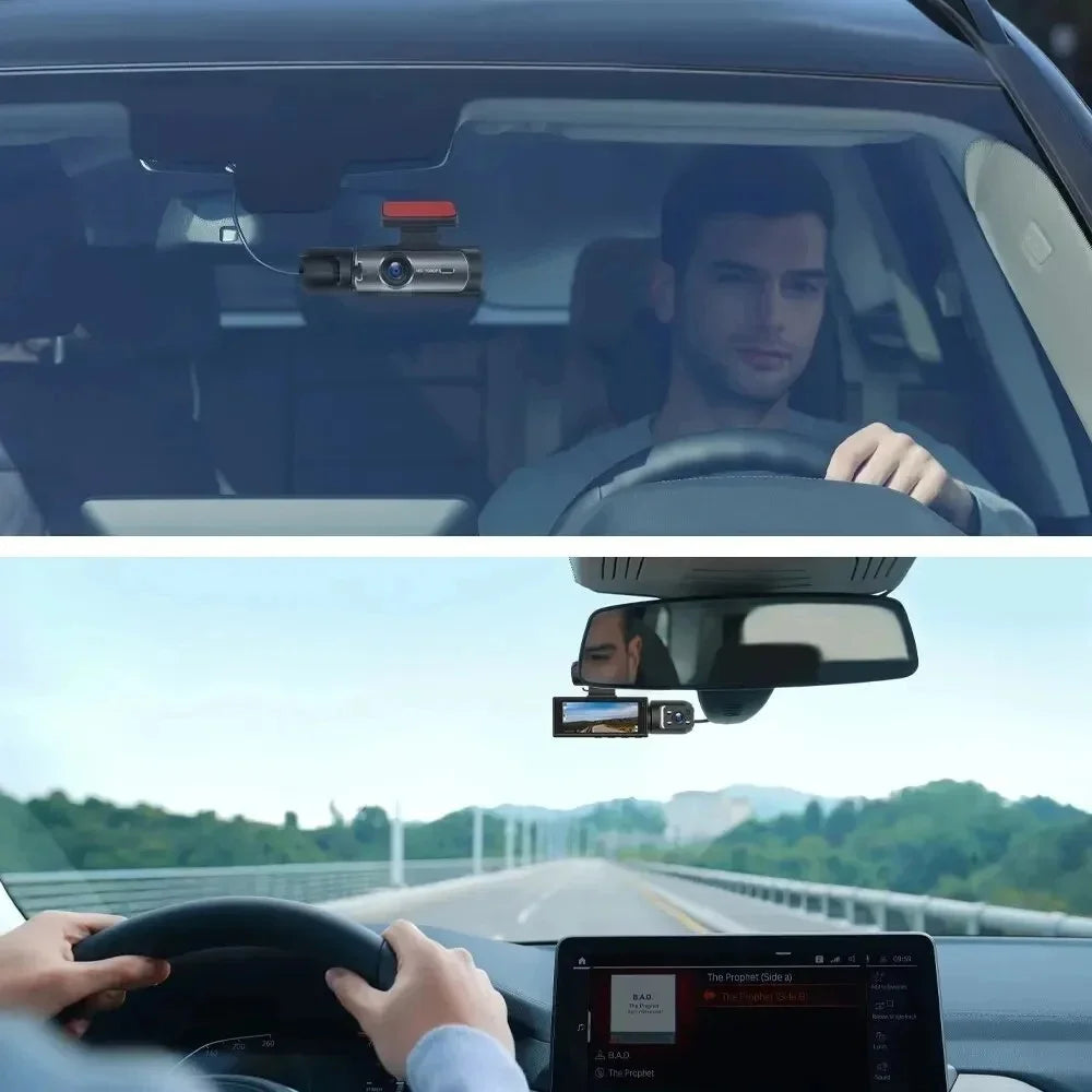 🚗 THE ULTIMATE DUAL-LENS DASHCAM – PROTECT YOUR DRIVE! 🚗