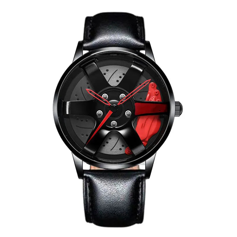 ⏰ MEN'S 3D CAR WHEEL SPORTS WATCH – THE ULTIMATE FUSION OF STYLE & PERFORMANCE! ⏰
