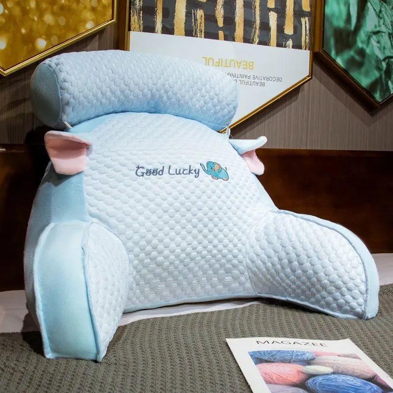 SnugNest™ Plush Backrest Support Pillow