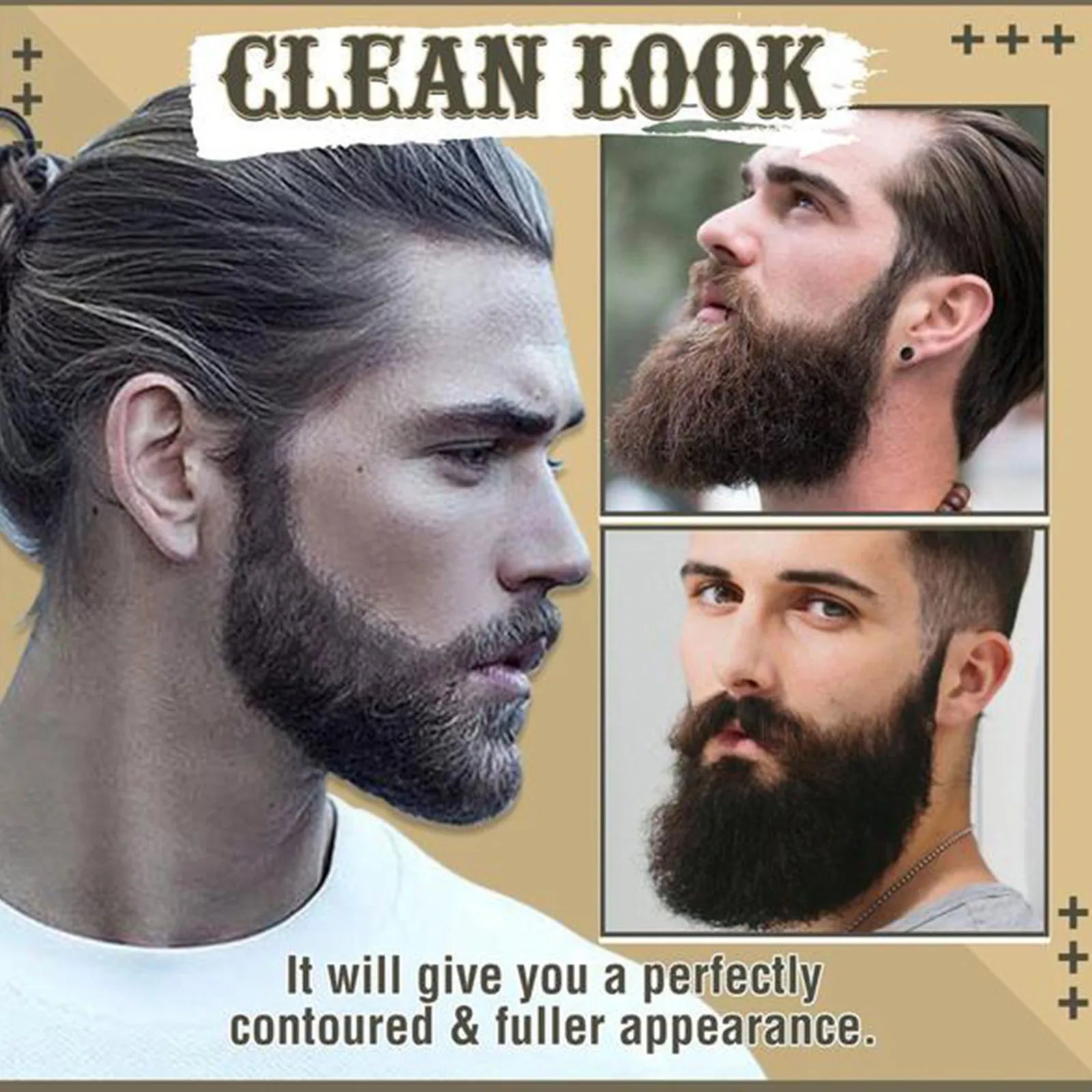 🔥 BEARD & HAIRLINE FILLER PEN – INSTANTLY FULLER, SHARPER LOOK! 🔥