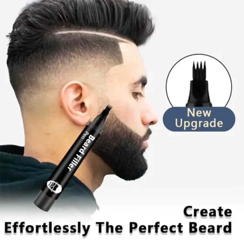 🔥 BEARD & HAIRLINE FILLER PEN – INSTANTLY FULLER, SHARPER LOOK! 🔥