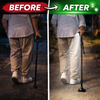 StabilityCane™ SafeStride - Foldable LED Self-Standing Walking Cane