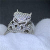 💎 Vintage Full-Diamond Zircon Ring – Timeless Luxury, Unmatched Shine 💎