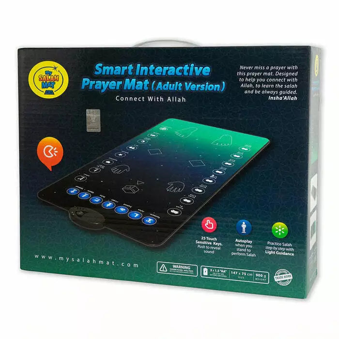 🔥Interactive Muslim Prayer Mat – Teach Kids Salah in a Fun & Engaging Way! 🔥