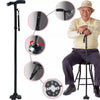 🔥 LED Folding Cane – Ultimate Stability & Nighttime Safety! 🔥